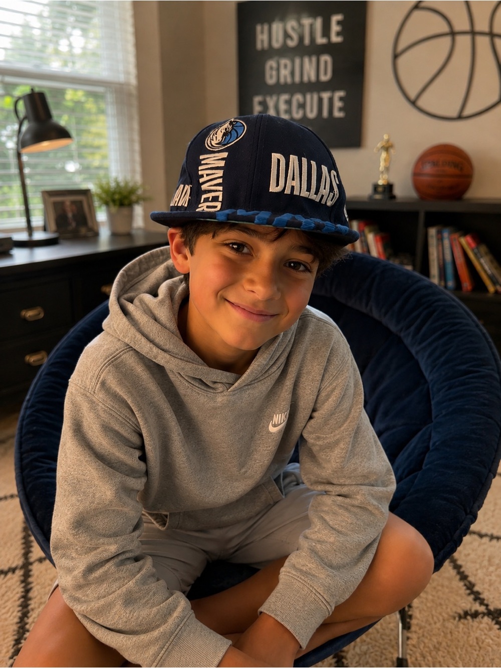 NBA Dallas Mavericks Novelty Snapback Hat - Multi-Print Embroidery GUC 🏀 🧡🔥🏀🧡🔥